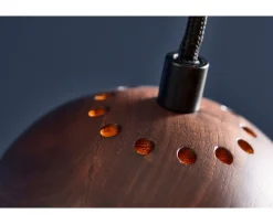 Frandsen Ball Taklampa Walnut Ø12