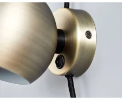 Frandsen Ball Vägglampa Matt Antique Brass Ø12