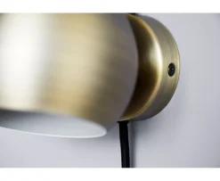 Frandsen Ball Vägglampa Matt Antique Brass Ø12