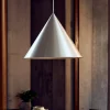 Frandsen Benjamin Taklampa Brushed Aluminium Ø30