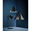 Frandsen Benjamin Taklampa Matt Black Ø30