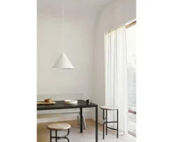 Frandsen Benjamin Taklampa Matt White Ø46