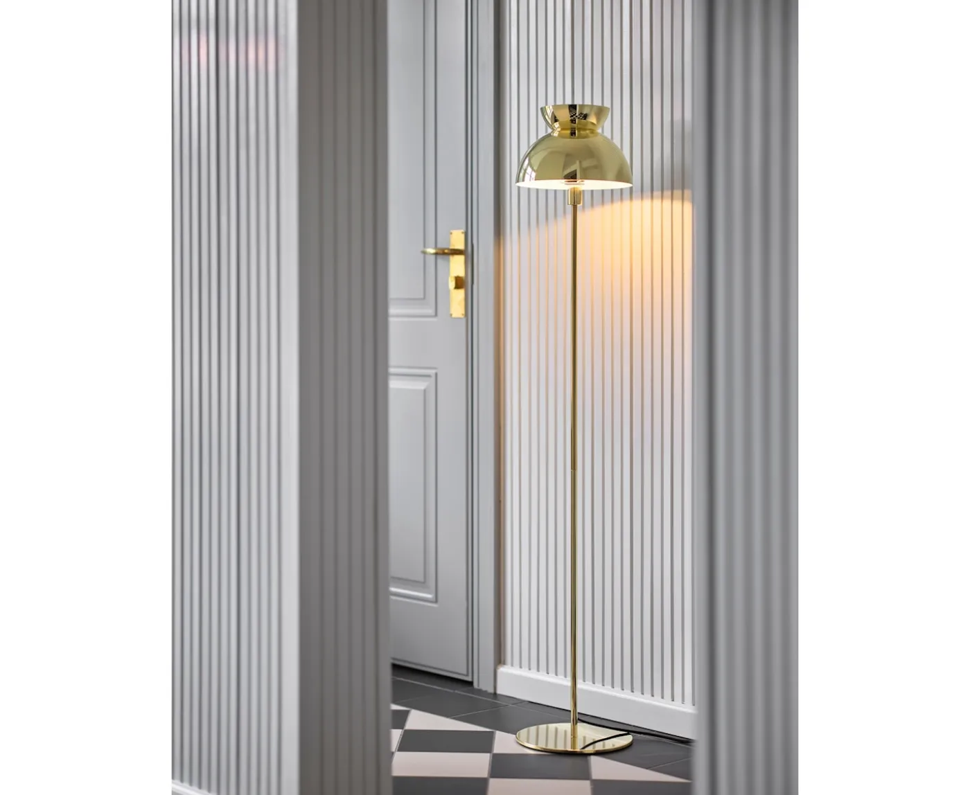 Frandsen Butterfly Golvlampa Brass 135cm