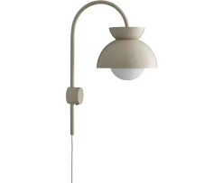 Frandsen Butterfly Vägglampa Matt Tan Grey