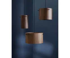 Frandsen FM 1954 Taklampa Walnut Ø28
