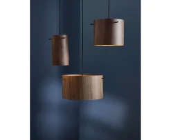 Frandsen FM 1954 Taklampa Walnut Ø16