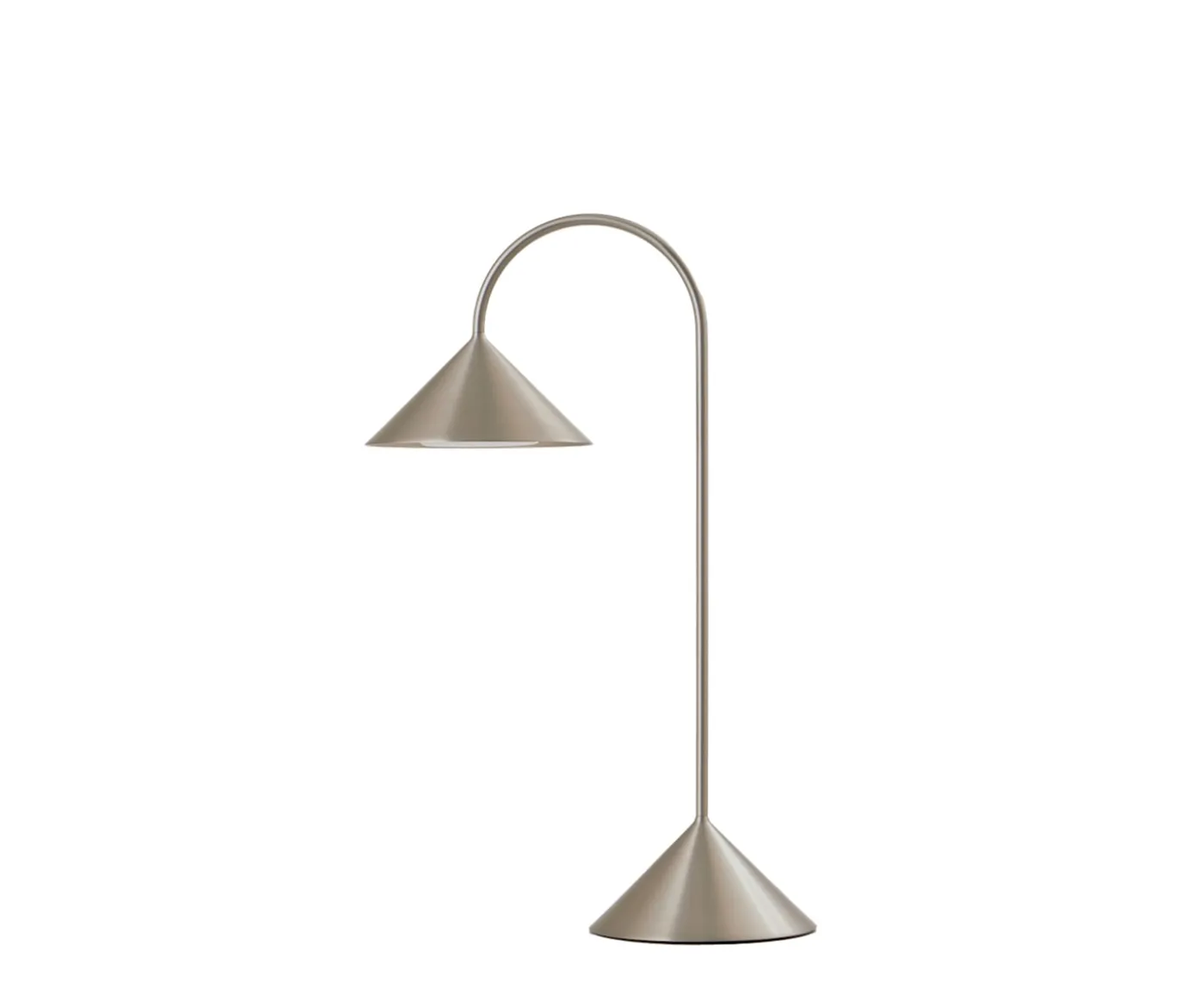 Frandsen Grasp Portabel Bordslampa Brushed Aluminium 47cm