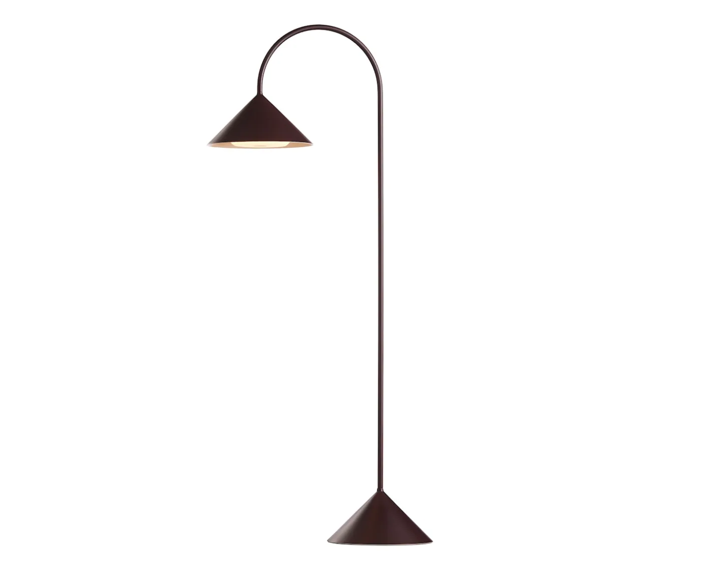Frandsen Grasp Portabel Bordslampa Matt Beetroot 72cm