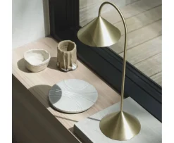 Frandsen Grasp Portabel Bordslampa Solid Brass 47cm