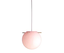 Frandsen Koi Taklampa Opal Rose/Brass Ø32