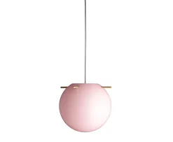 Frandsen Koi Taklampa Opal Rose/Brass Ø32