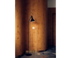 Frandsen Lyss Golvlampa Matt Black 150cm