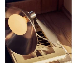 Frandsen Peel Bordslampa Brushed Stainless Steel