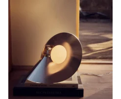Frandsen Peel Bordslampa Brushed Stainless Steel