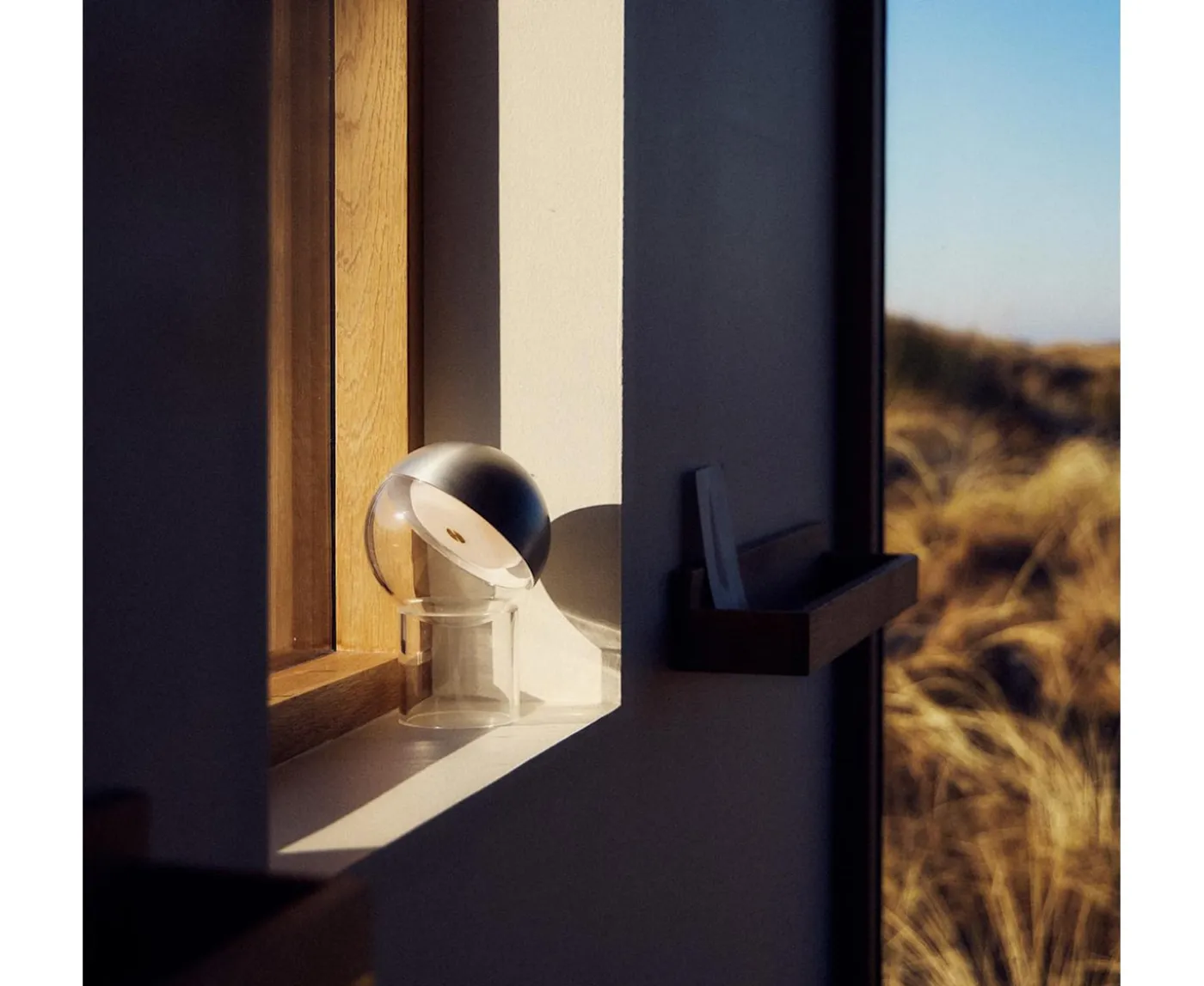 Frandsen Pila Portabel Bordslampa Brushed Aluminium 19cm