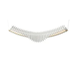 Frandsen Sora Taklampa Solid Brass/White
