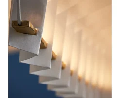 Frandsen Sora Taklampa Solid Brass/White