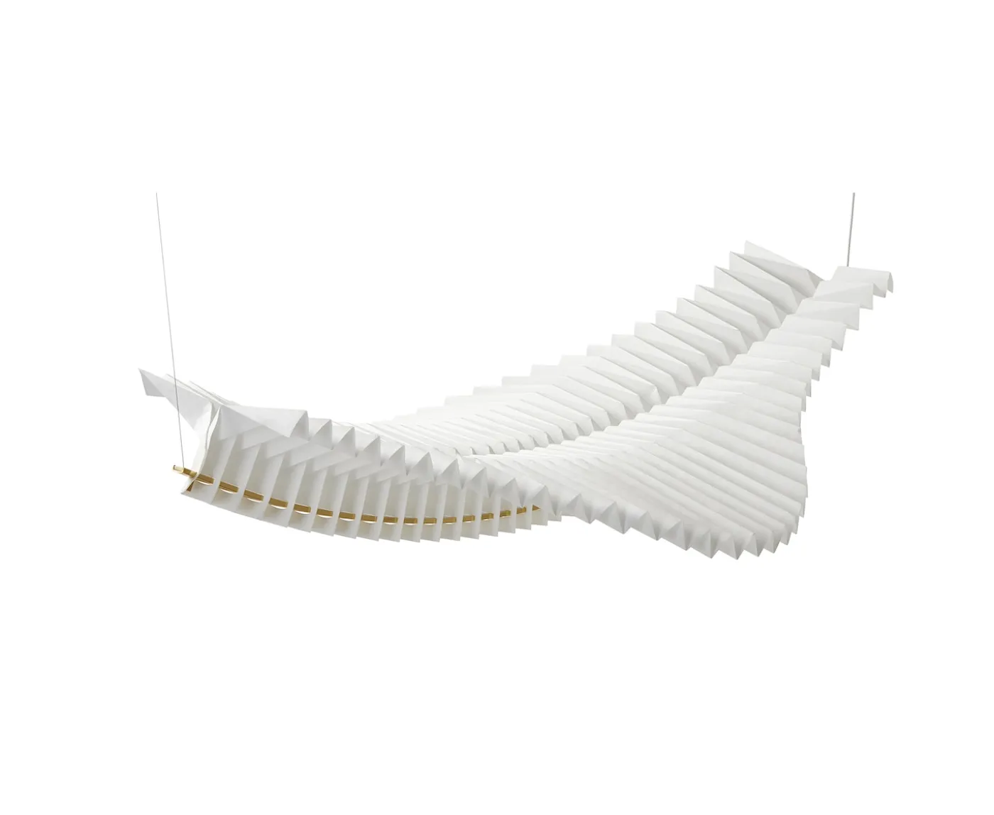 Frandsen Sora Taklampa Solid Brass/White