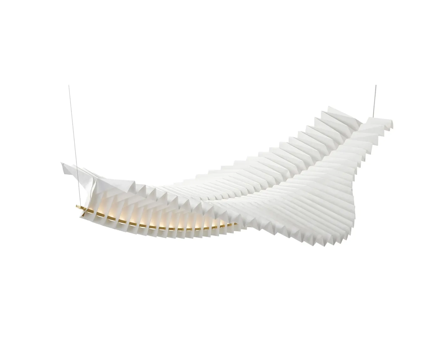 Frandsen Sora Taklampa Solid Brass/White