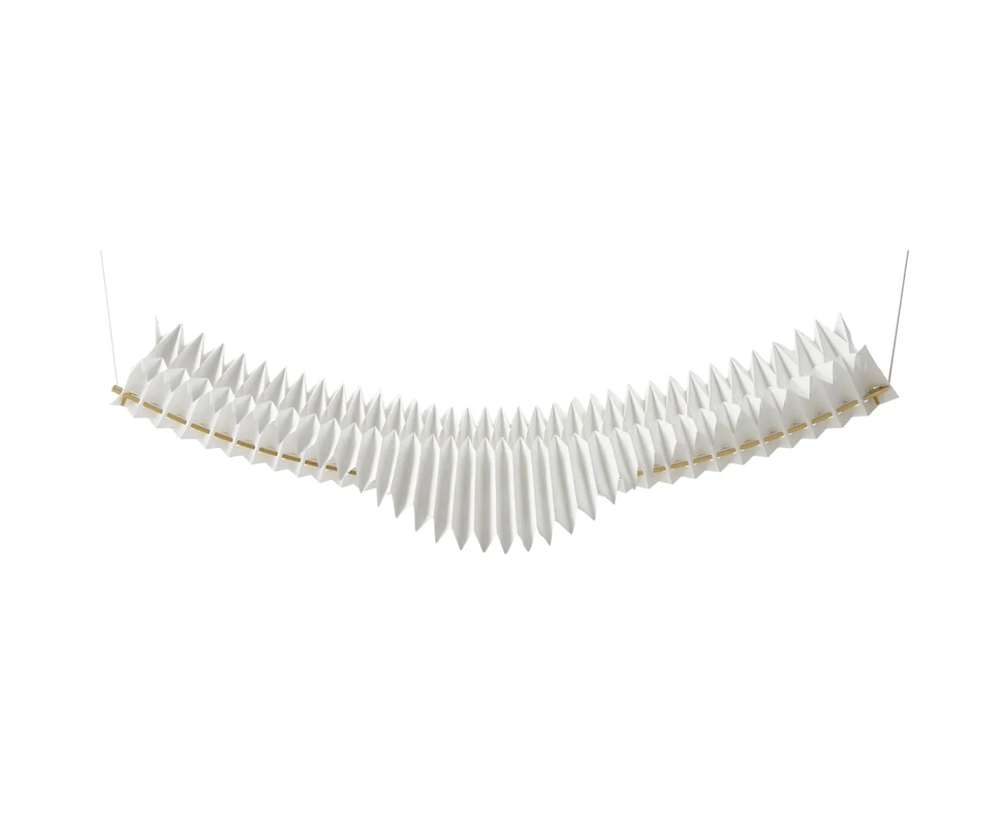Frandsen Sora Taklampa Solid Brass/White