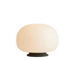 Frandsen Supernate Bordslampa Opal White/Black Ø38