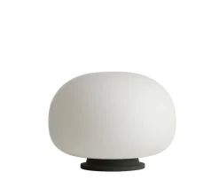 Frandsen Supernate Bordslampa Opal White/Black Ø38