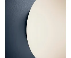 Frandsen Supernate Vägglampa Opal White/Black Ø28