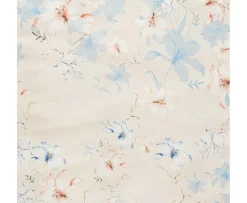 GANT Home Floral Print Påslakan Satin White Sand Enkel