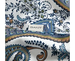 GANT Home Key West Paisley Påslakan Sateen Blue Dubbel