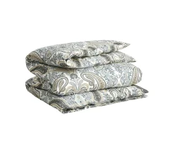 GANT Home Key West Paisley Påslakan Dark Putty Enkel