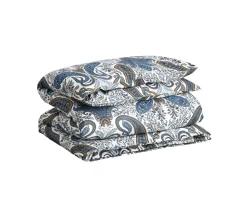GANT Home Key West Paisley Påslakan Sateen Blue Enkel