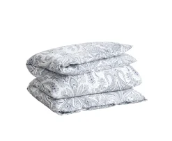 GANT Home Key West Paisley Påslakan Heather Grey Enkel