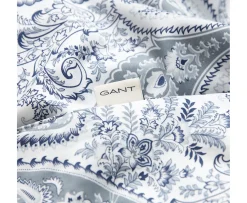 GANT Home Key West Paisley Påslakan Heather Grey Enkel