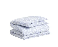 GANT Home Leaf Medallion Print Påslakan Faded Denim Enkel