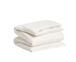 GANT Home Leaf Medallion Print Påslakan Oat Beige Enkel