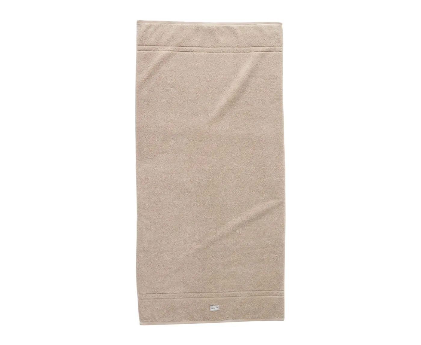 GANT Home Organic Premium Terry Handduk Silver Sand 70x140