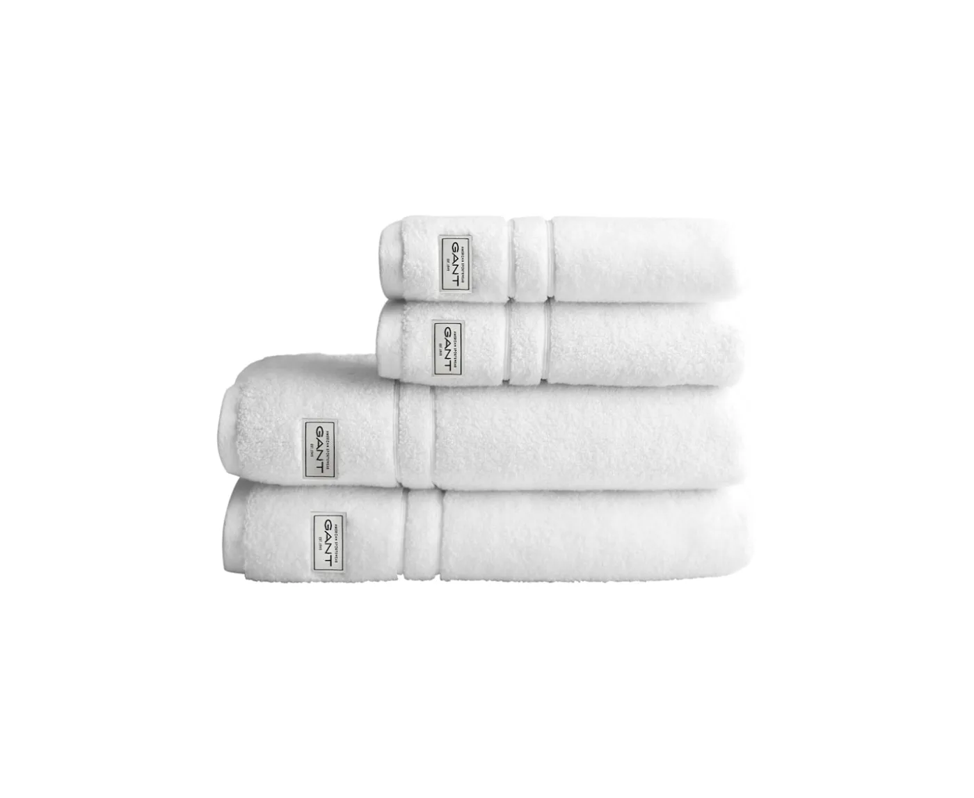 GANT Home Organic Premium Terry Handduk White 4-pack