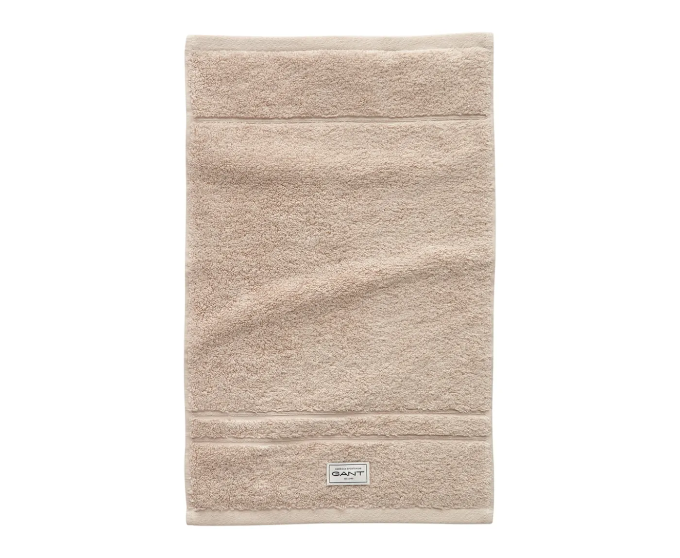 GANT Home Organic Premium Terry Handduk Silver Sand 30x50