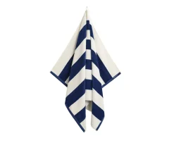 GANT Home Stripe Strandhandduk Vintage Blue