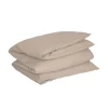 GANT Home Sateen Påslakan Taupe Beige Enkel
