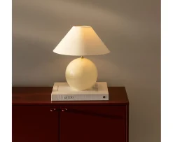Globen Lighting Iris Bordslampa Creme 35cm