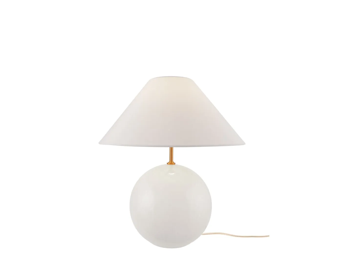 Globen Lighting Iris Bordslampa Vit 35cm