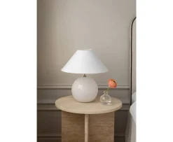 Globen Lighting Iris Bordslampa Vit 35cm