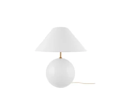 Globen Lighting Iris Bordslampa Vit 35cm