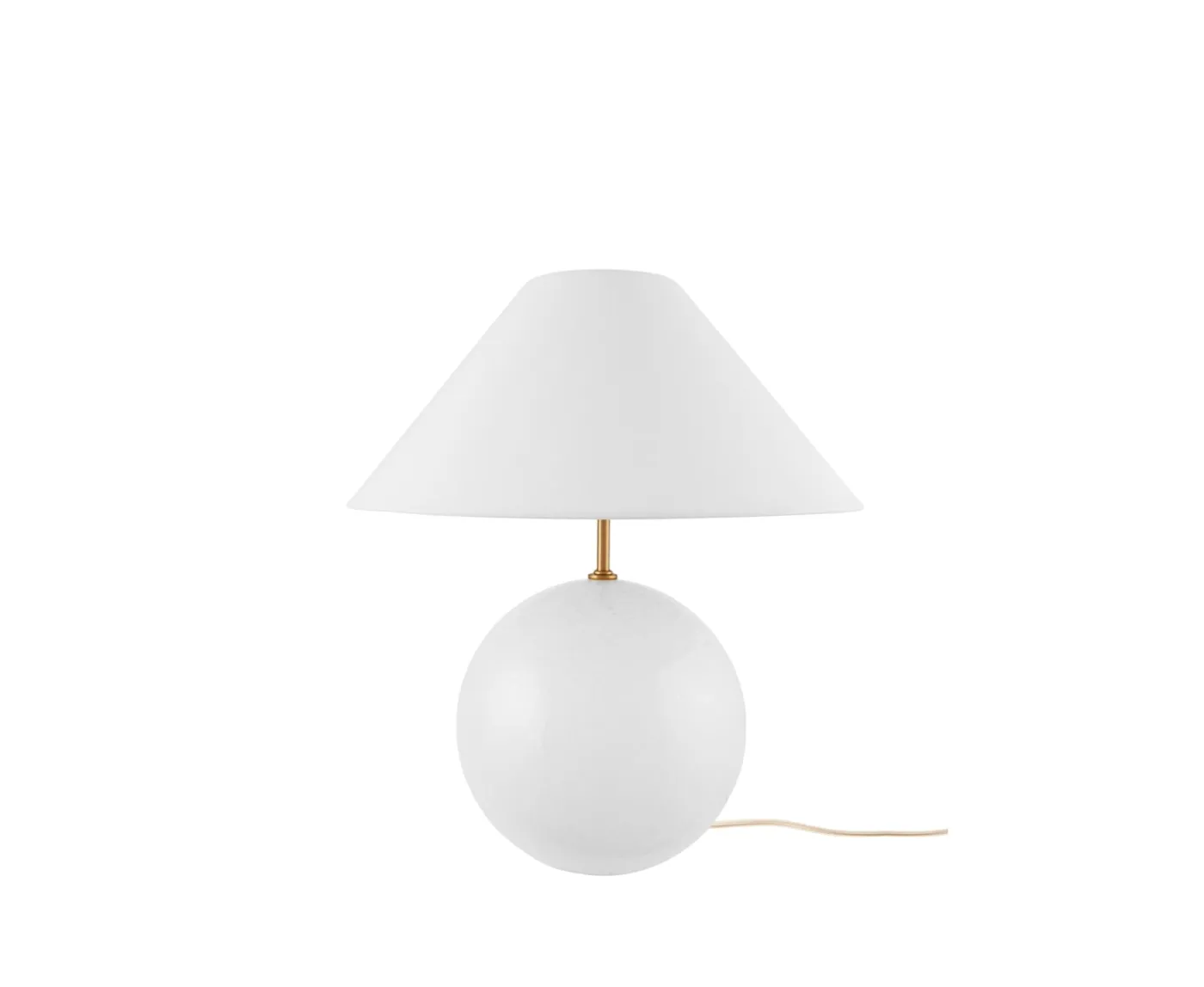 Globen Lighting Iris Bordslampa Vit 35cm