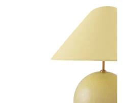 Globen Lighting Iris Bordslampa Butter Yellow 35cm