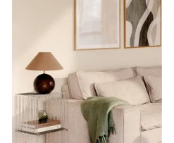 Globen Lighting Iris Bordslampa Mocha 35cm