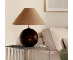 Globen Lighting Iris Bordslampa Mocha 35cm