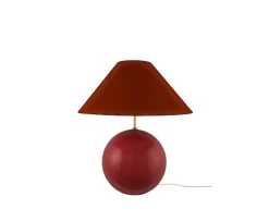 Globen Lighting Iris Borslampa Burgundy 35cm
