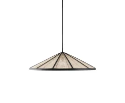 Globen Lighting Akira Taklampa Svart/Natur 70